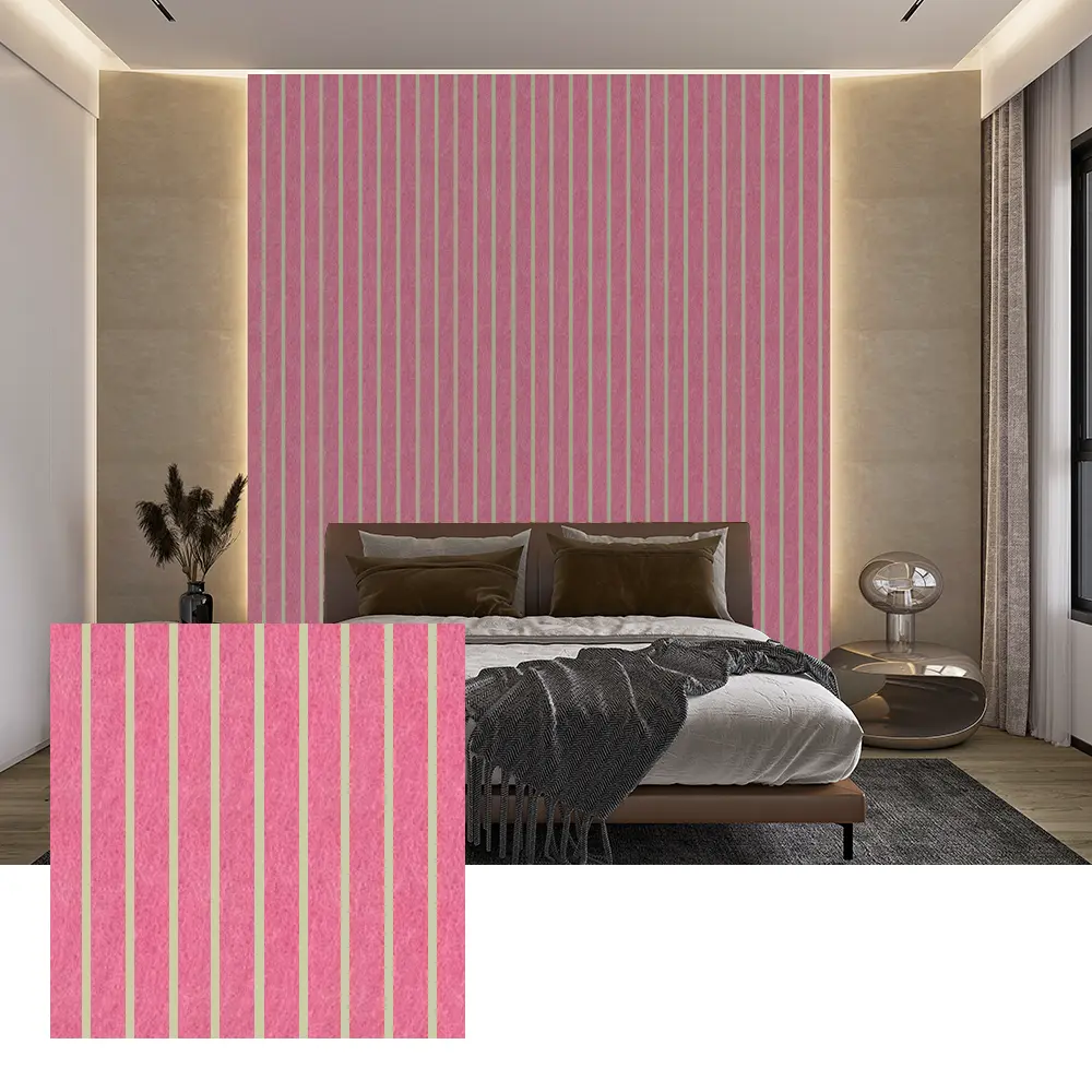 Barevné PET akustické panely pro vnitřní nástěnné dekorace