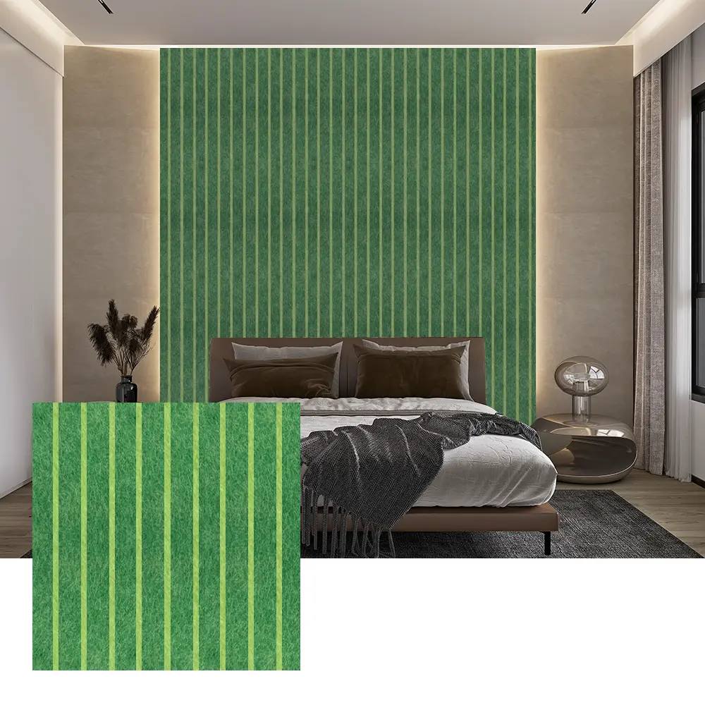Barevné PET akustické panely pro vnitřní nástěnné dekorace