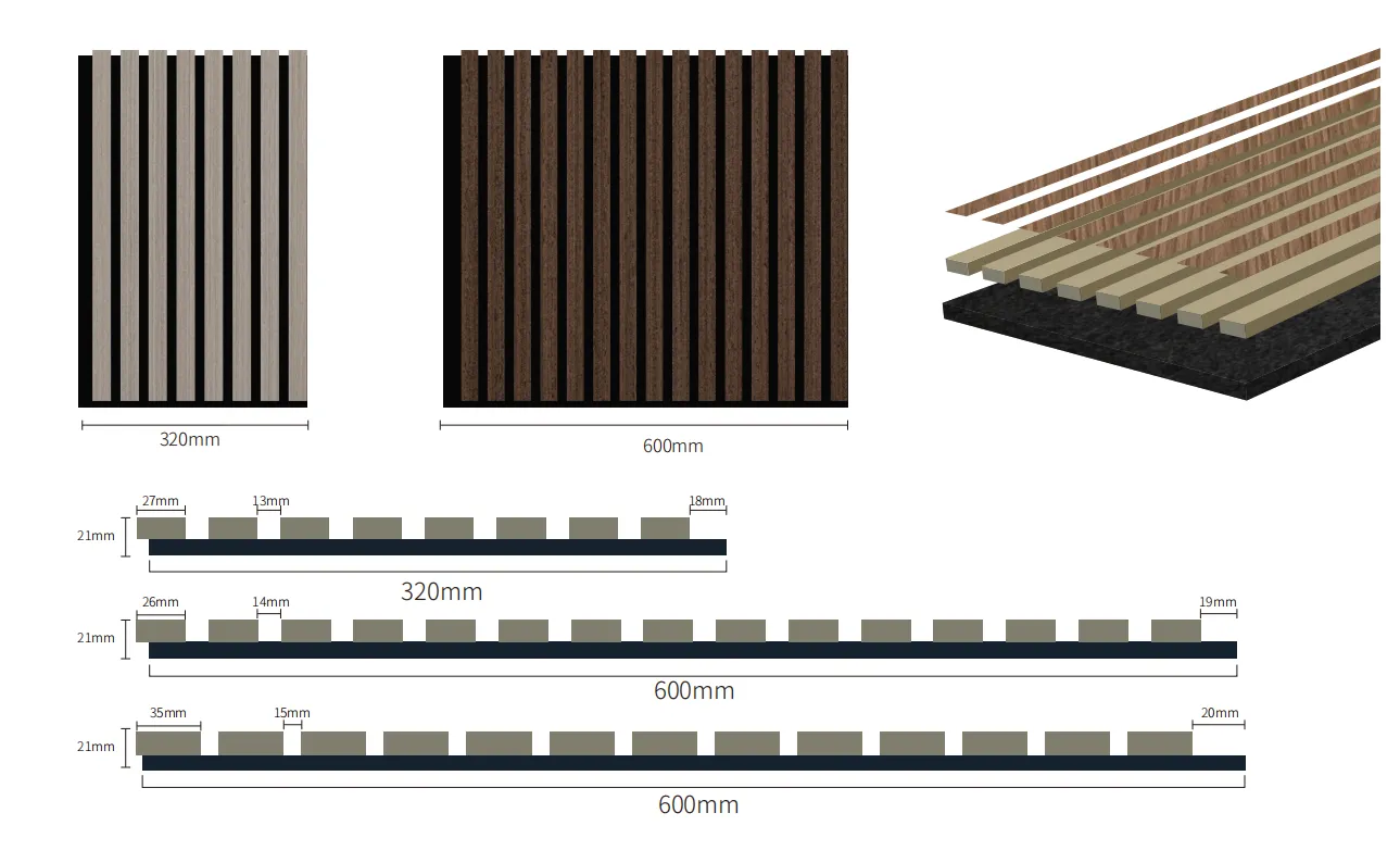 PET Acoustic Panels for Interior Wall Decoration