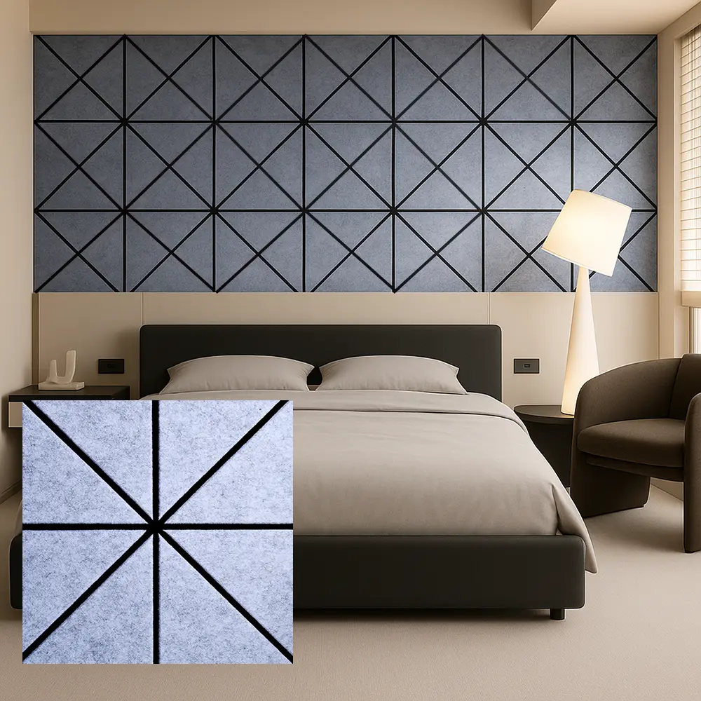 Akustické panely z PET plsti pro ovládání zvuku v interiéru Akustické panely z PET plsti pro ovládání zvuku v interiéru