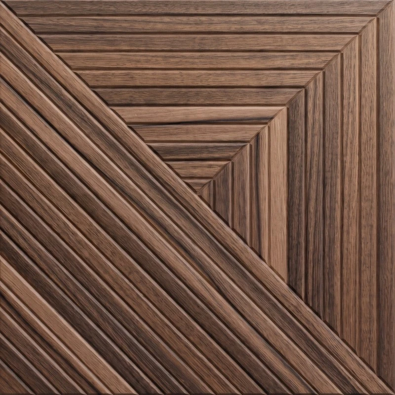 Wonear 3D UV tištěný drážkovaný PET vrstvený dubový panel Wonear 3D UV tištěný drážkovaný PET vrstvený dubový panel